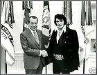 Poster Print Richard Nixon & Elvis Presley Oval Office  