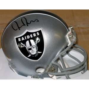  Justin Fargas Oakland Raiders Replica Mini Helmet: Sports 
