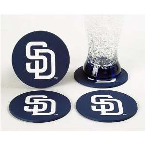  San Diego Padres MLB Coaster Set (4 Pack): Sports 