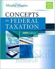 Concepts in Federal Taxation 2009 Edition (with TaxCut Prep Software 