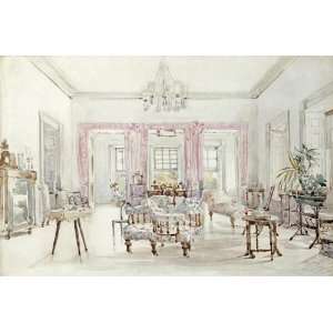  The Drawing Room of Queens House, Barbados, 1880: Arts 