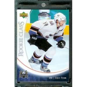  2006 / 07 Upper Deck Hockey Eric Fehr Rookie Class Card 