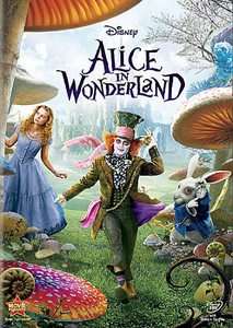 Alice in Wonderland DVD, 2010  