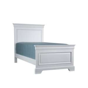  Four Seasons White Twin Panel Bed