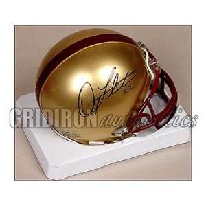  Autographed Doug Flutie Mini Helmet   Boston College 