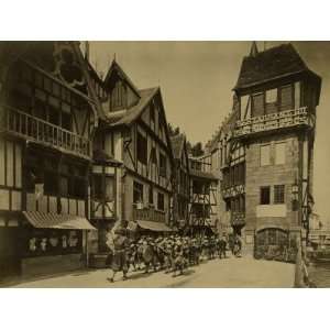 1900 World Exhibition, The Pavillon Du Vieux Paris, on Rue Des Vielles 