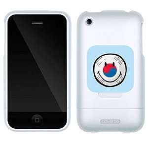  Smiley World South Korean Flag on AT&T iPhone 3G/3GS Case 