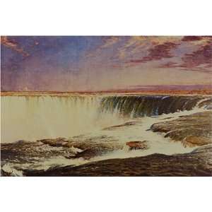 Niagara Falls by Frederic Edwin Church, 17 x 20 Fine Art Giclee 