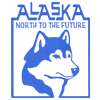 Alaska Vintage State American Apparel TR401 T Shirt NWT  