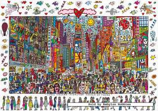   Ravensburger jigsaw puzzle 1000 pcs: James Rizzi   Times Square 190690
