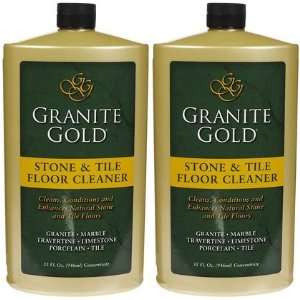 Granite Gold Stone & Tile Floor Cleaner, 32 oz 2 ct (Quantity of 3)