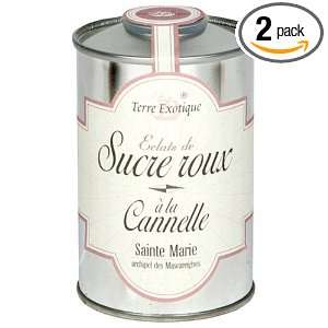 La Terre Exotique Brown Cane Sugar   Cinnamon, 8.8 Ounce Units (Pack 