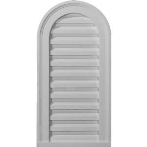 22W x 32H Cathedral Gable Vent Louver, Functional