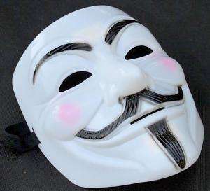 New V for Vendetta face Mask Fancy Carnival Mardi Gras  