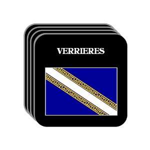  Champagne Ardenne   VERRIERES Set of 4 Mini Mousepad 