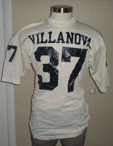 Vntg. Villanova U. 80s Football Jersey (Large) FB#100  