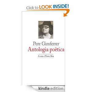 Antologia poètica (Catalan Edition) Pere Gimferrer  