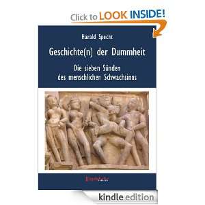 Geschichten(n) der Dummheit (German Edition): Harald Specht:  