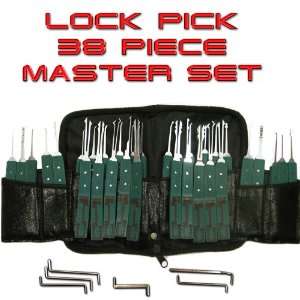 Lock Pick Set 38 Piece Master Set with Pouch