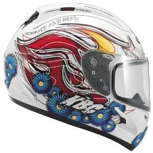  KBC Force RR Californian Full Face Helmet XX Large  White 