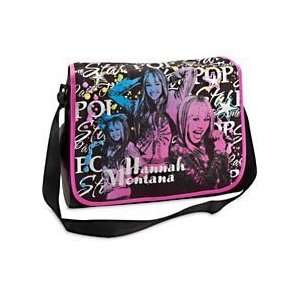 Hannah Montana Messenger Bag with Pink Trim Office 
