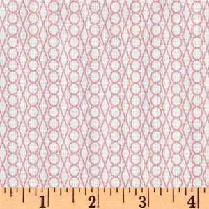  44 Wide Outfoxed Chain Link Pink Fabric By The Yard 