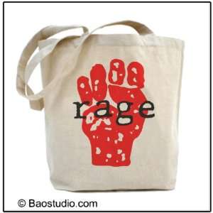  Rage   Pop Art Canvas Tote Bag: Everything Else