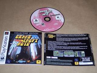 ps1 playstation game grand theft auto collectors ed  