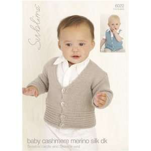  Sublime Baby Cashmere Merino Silk Dk #6022 / Birth to 3 