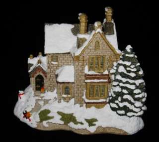 Lilliput Lane THE OLD VICARAGE AT CHRISTMAS Mint IN Box  