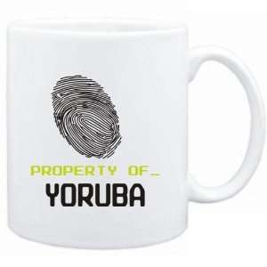  Mug White  Property of _ Yoruba   Fingerprint  Female 