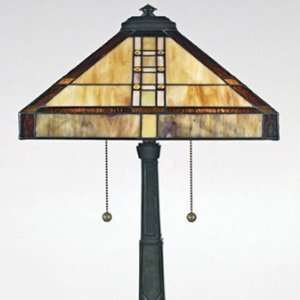  Quoizel Bungalow Tiffany Table Lamp: Home Improvement