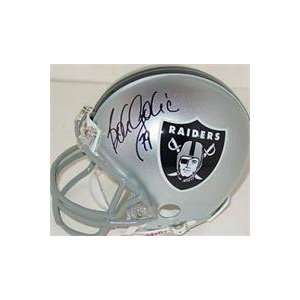  Bob Golic autographed Football Mini Helmet (Oakland 