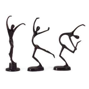 12 13.75 14h Cast Iron Contemporary Dancer Statue Sculpture Figurine 