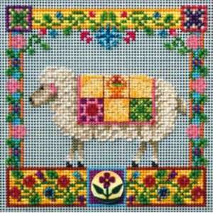  Stitched & Beaded Kit   Sophie Sheep (cross stitch 