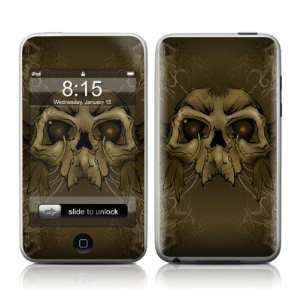  Rusted Skull Design Apple iPod Touch 2G (2nd Gen) / 3G 