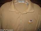 Mens Fairway & Greene NBC Sports Embroidered Polo Shirt Short Sleeves 
