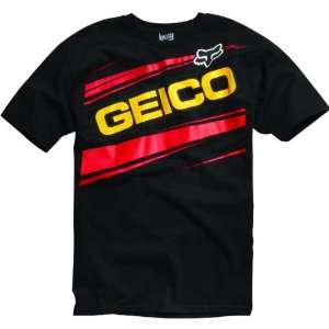  Fox Racing Geico Team Mens Short Sleeve Sports Wear T 