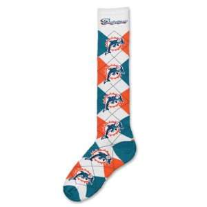  Miami Dolphins Womens Knee High Socks: Sports & Outdoors