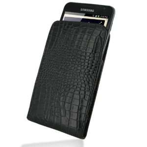 PDair V01 Black Crocodile Pattern Leather Case for Samsung Galaxy Note 
