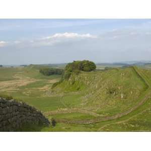  Cuddy Crags to East Near Housesteads Fort, Hadrians Wall 