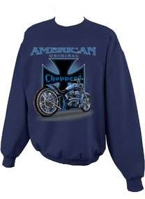American Choppers Biker Cycle Crewneck Sweatshirt S  5x  