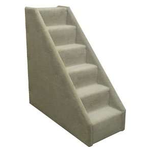   Pet Products TINY6BE Tiny 6 Step Pet Stairs   Beige: Pet Supplies