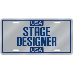 New  Usa Stage Designer  License Plate Occupations 