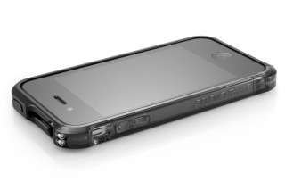 Element Case Vapor COMP Black Smoke, Carbon Fiber Back Plate iPhone 4 