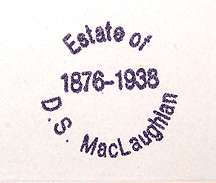 DONALD SHAW MACLAUGHLAN 1910 Original Ink Wash   LISTED  