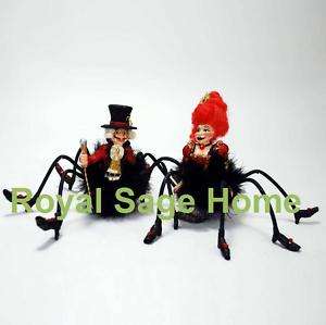 Katherines Collection Halloween Vampira Spider Orn/Fig  
