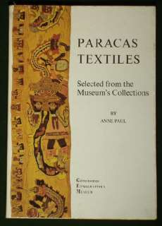 Ancient Paracas Textile Art precolumbian weaving Peru  