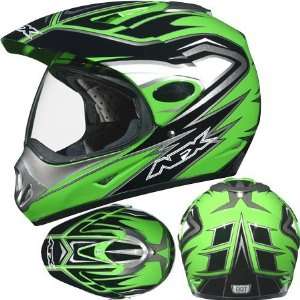  AFX FX 37 Multi Dual Sport Helmet XX Large  Green 