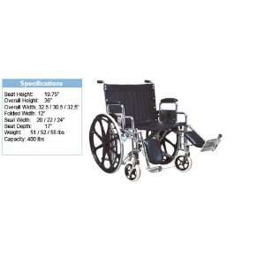  Wheelchair  Traveler XD Wheelchair Seat Width   24 
